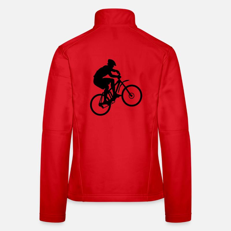 Biker Frauen Softshelljacke