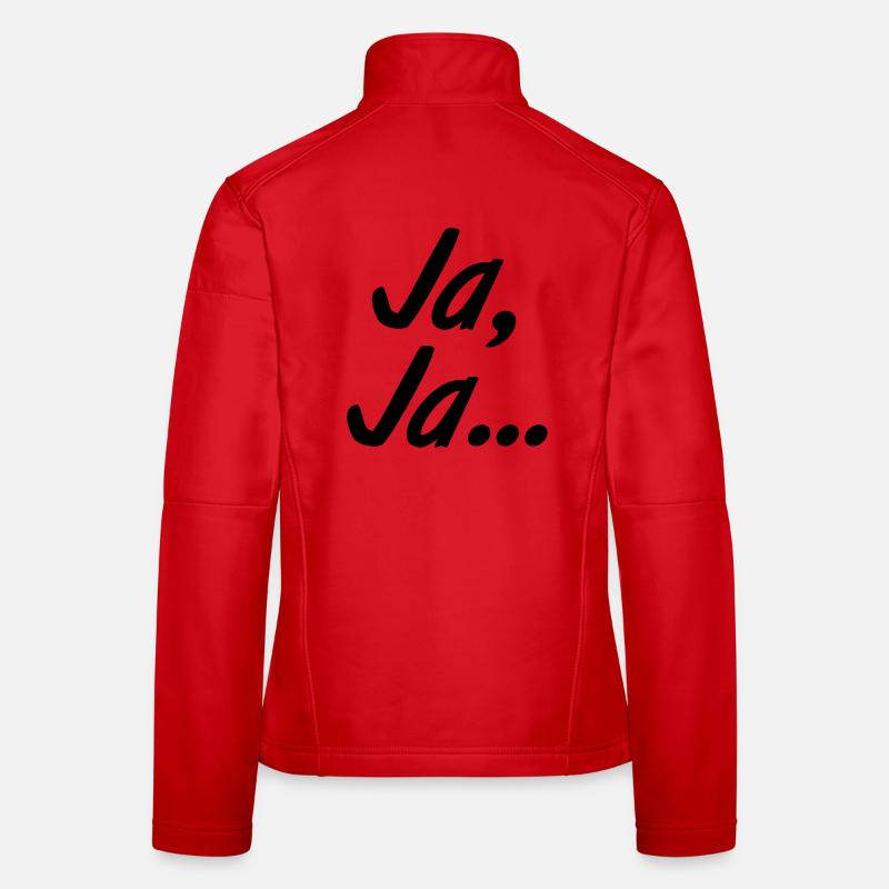 Ja, Ja... Frauen Softshelljacke