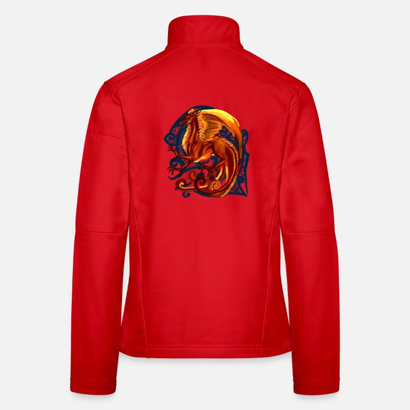 Red Dragon Women's Softshell Jacket