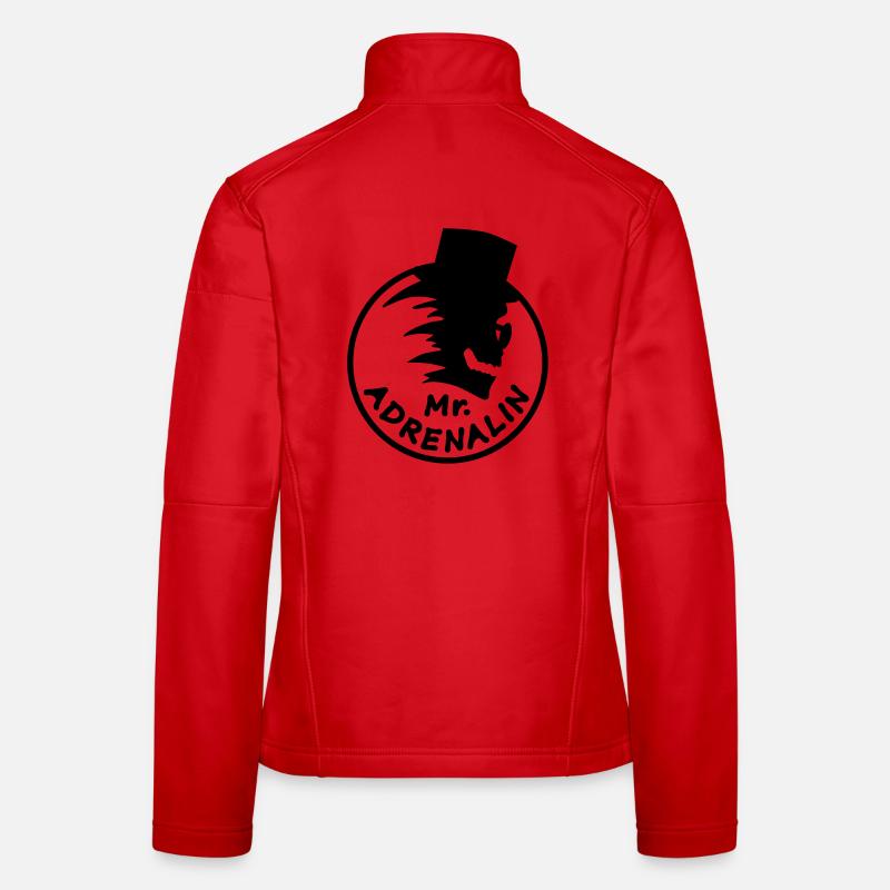 Mr. Adrenalin Frauen Softshelljacke