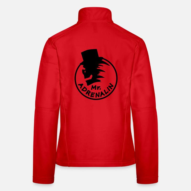 Mr. Adrenalin Frauen Softshelljacke