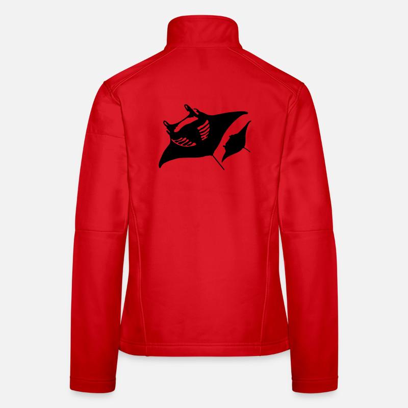 Teufelsrochen Frauen Softshelljacke