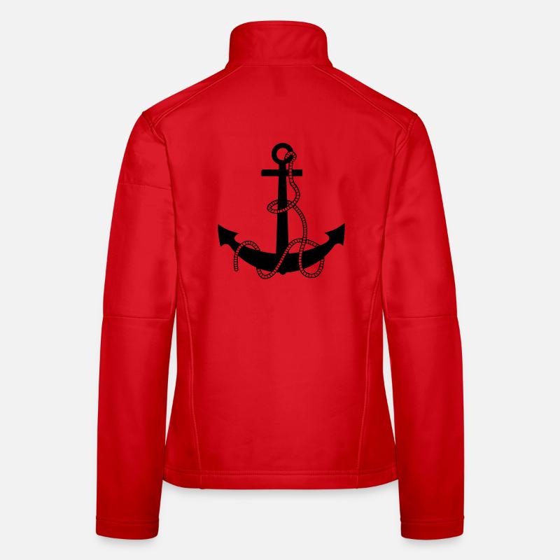 ancre Veste en tissu softshell Femme
