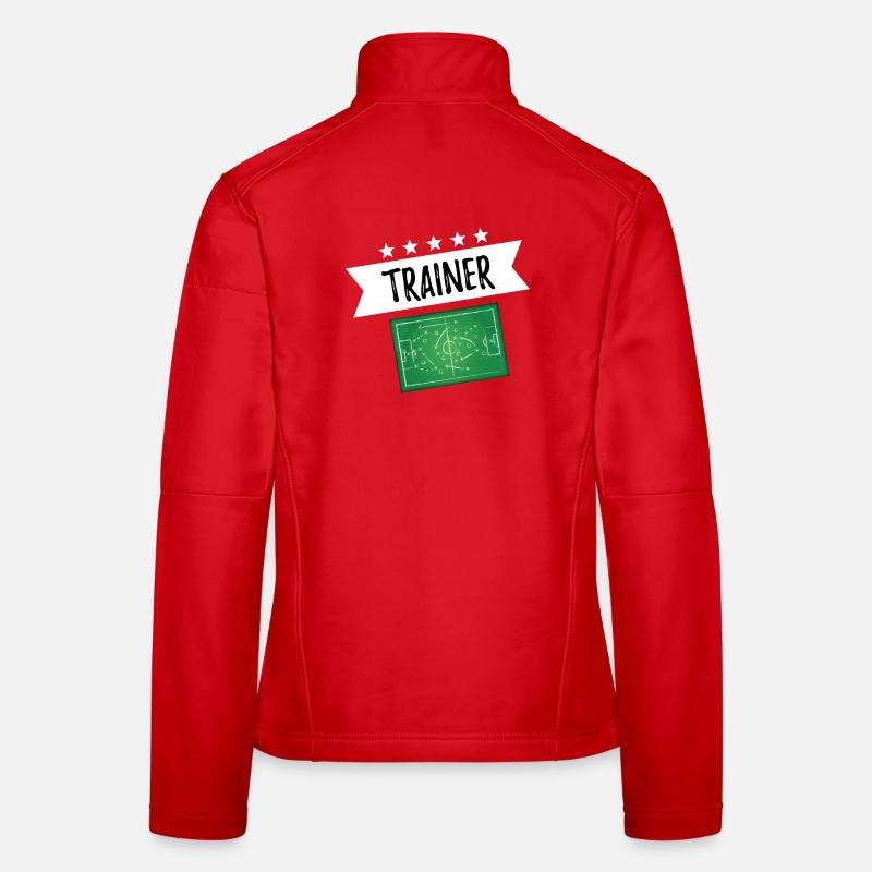 Trainer Taktiktafel Frauen Softshelljacke