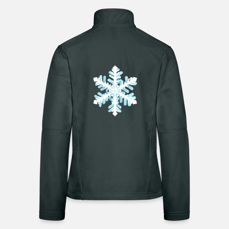 étoile de neige Veste en tissu softshell Femme