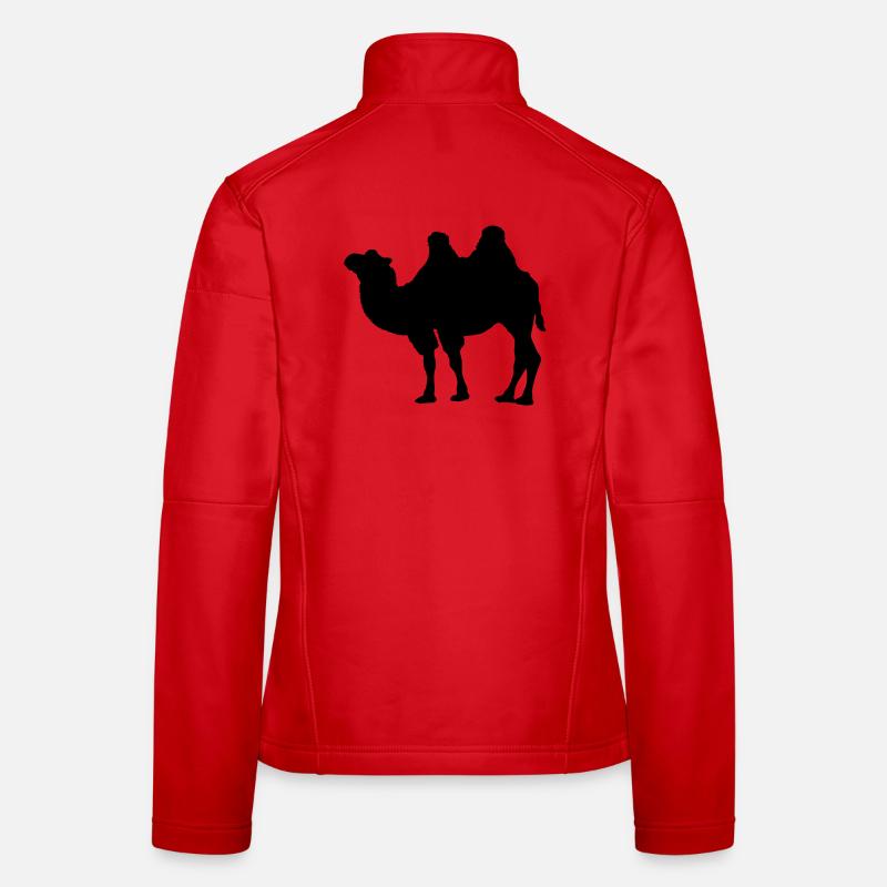 Kamel Frauen Softshelljacke