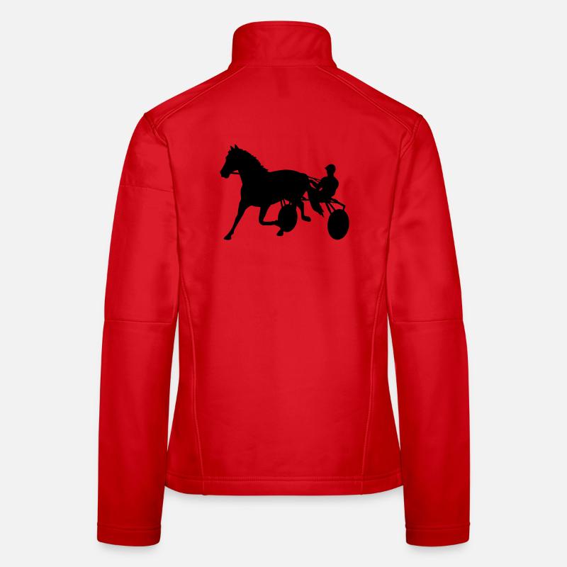 harness racing Women's Softshell Jacket