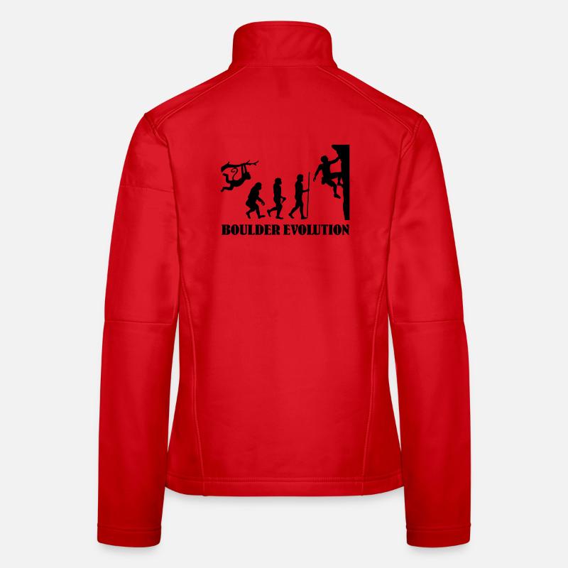 Boulder Evolution Climbing Mountaineering Boulderer Women's Softshell Jacket