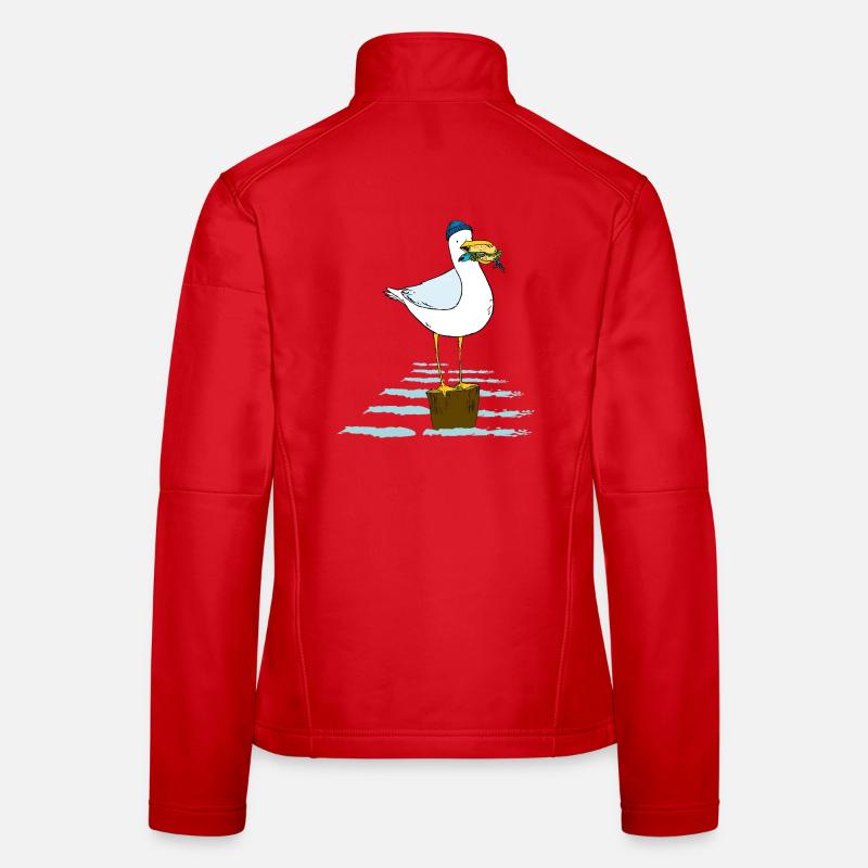 Möwe Frauen Softshelljacke