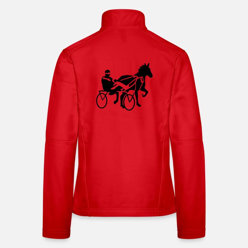 harness racing Women's Softshell Jacket