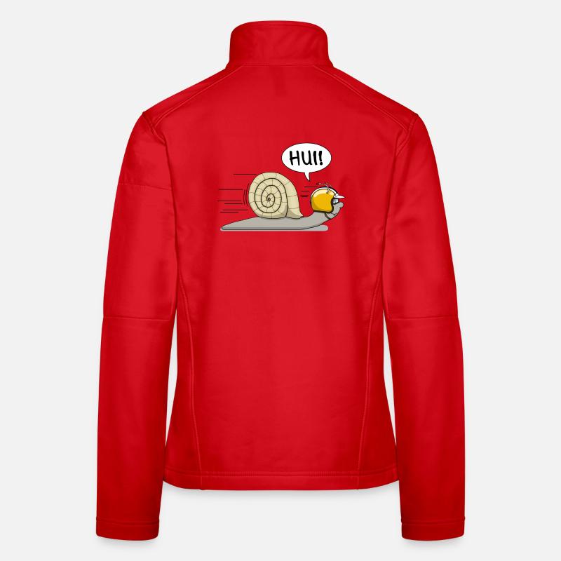 Rennschnecke - das Original Frauen Softshelljacke