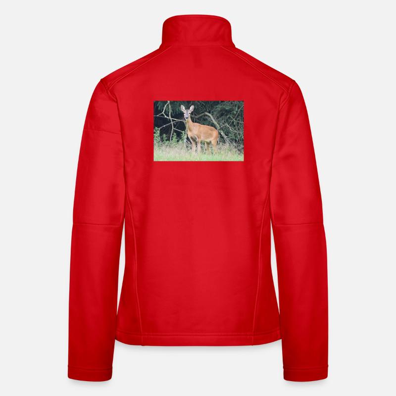 Deer forest Women's Softshell Jacket