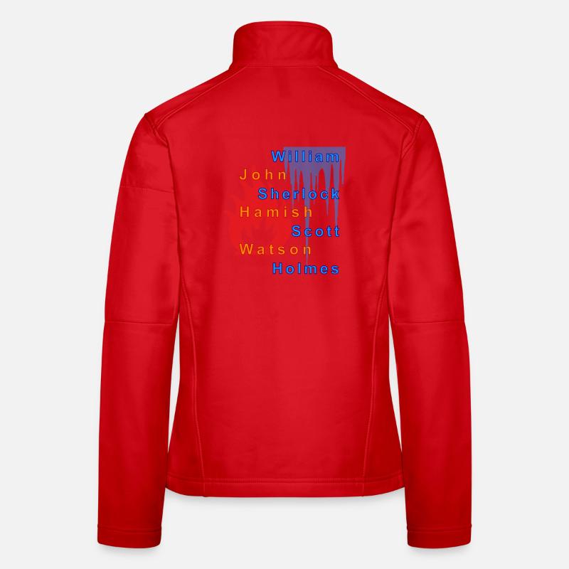 Feu et glace Veste en tissu softshell Femme