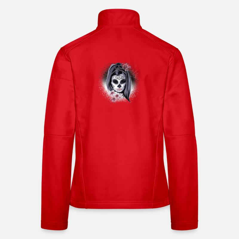 Skullhead Frauen Softshelljacke