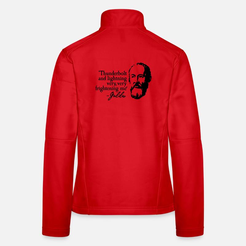 Galileo - Thunderbold and lightning very very... Women's Softshell Jacket
