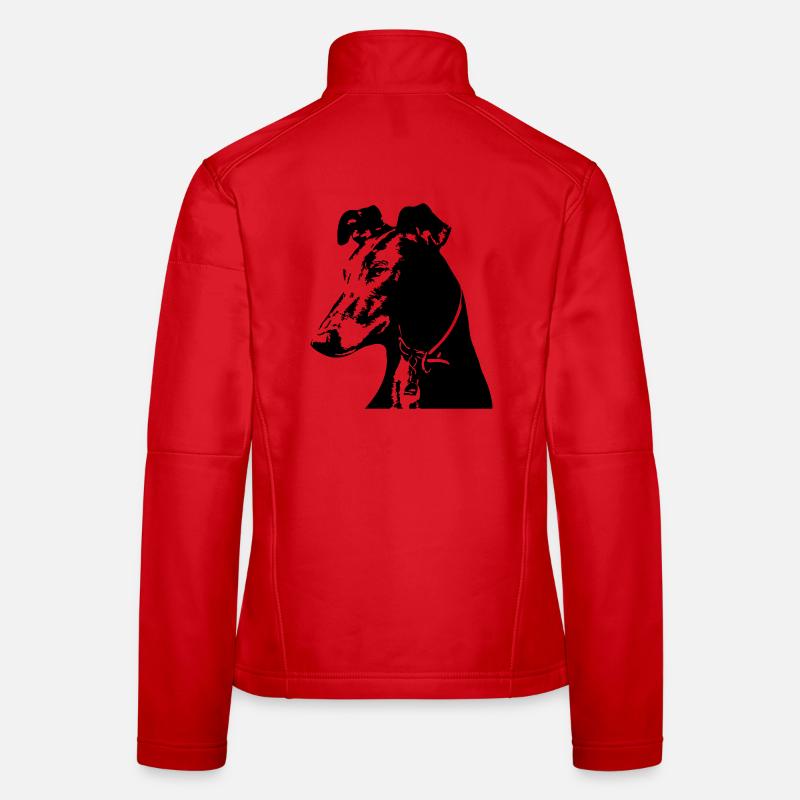 Galgo head Women's Softshell Jacket