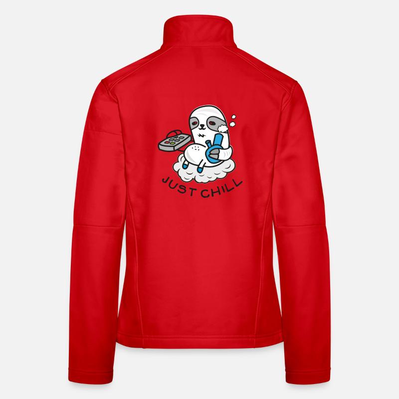 Sloth Sloth Sloth - Comic Drawing - Bong Women's Softshell Jacket