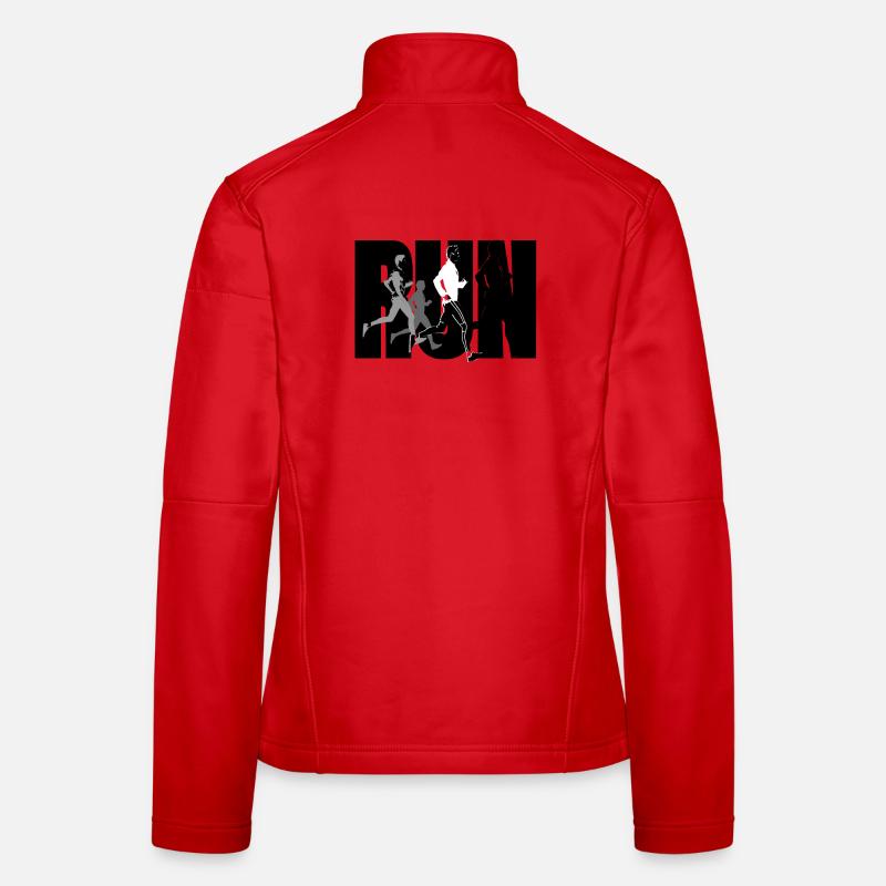 Runner Stuff - Courir Veste en tissu softshell Femme