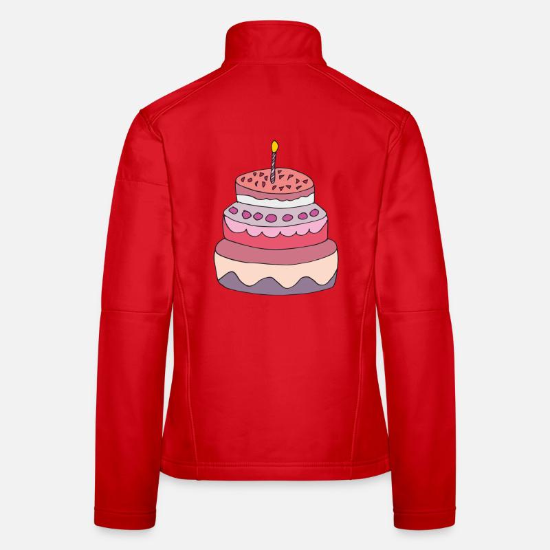 Gâteau Veste en tissu softshell Femme