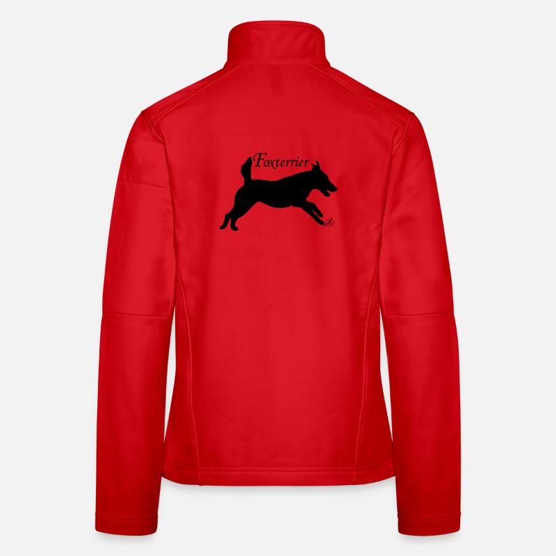 Foxterrier Frauen Softshelljacke