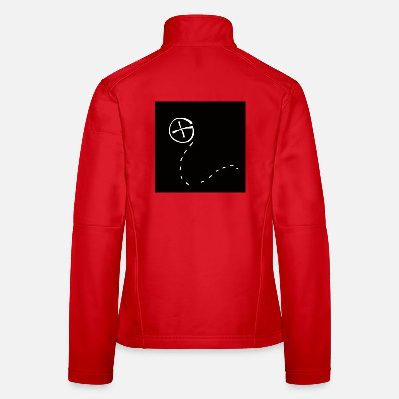 Masque de géocaching Veste en tissu softshell Femme