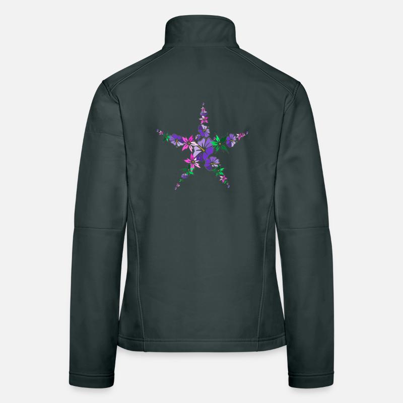 polynésie Veste en tissu softshell Femme