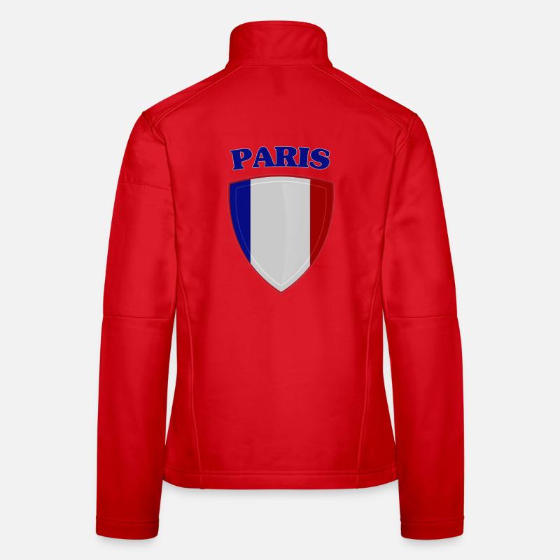Paris (Paris) Veste en tissu softshell Femme