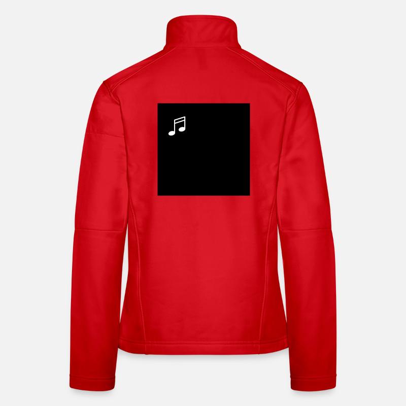 Music note Women's Softshell Jacket