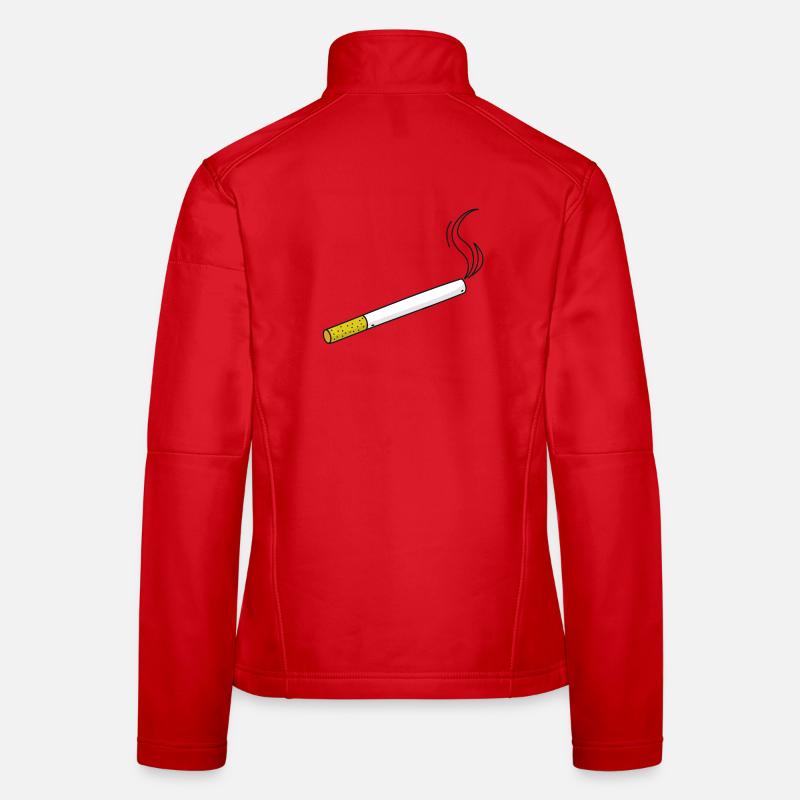 Fumer la cigarette Veste en tissu softshell Femme