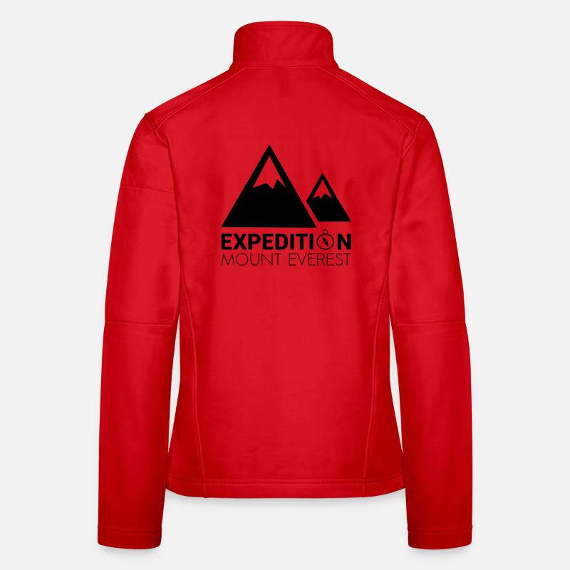 Expédition Mont Everest Veste en tissu softshell Femme