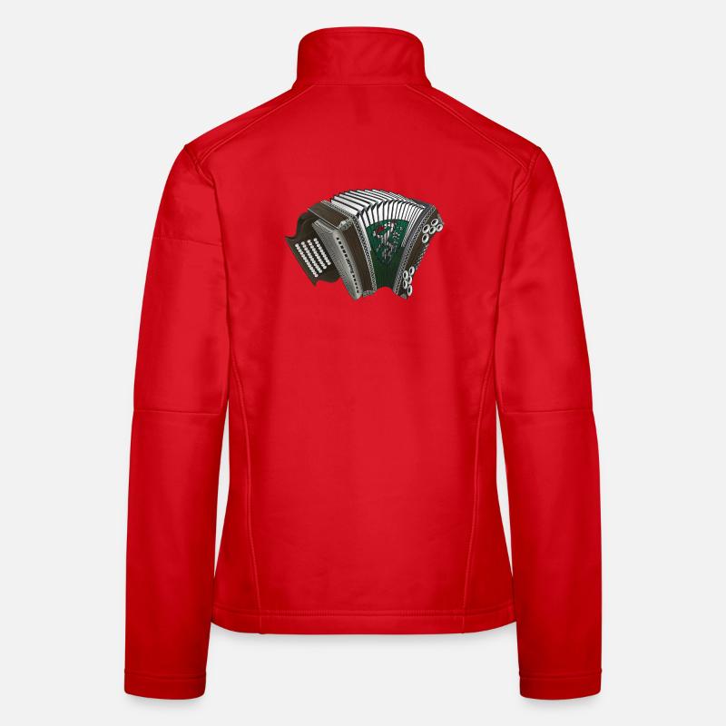 Harmonica styrienne - Styrie | ZiachON ! Veste en tissu softshell Femme