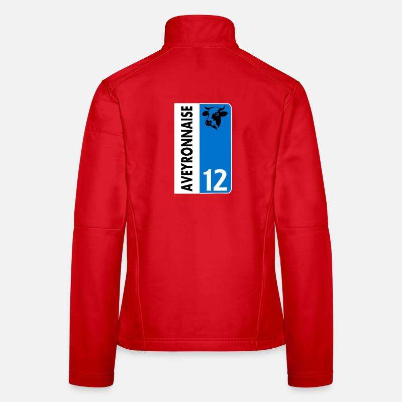 Aveyronnaise Veste en tissu softshell Femme