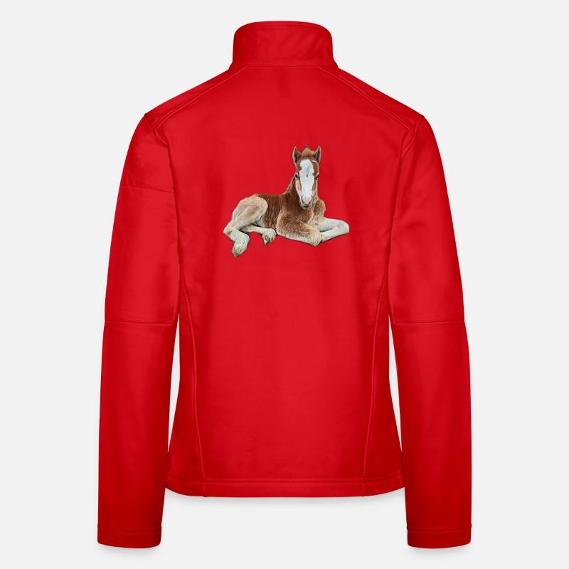 Fohlen Frauen Softshelljacke