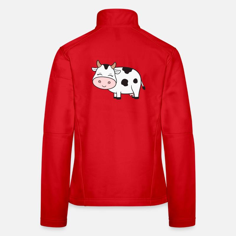 Cow Cows Women's Softshell Jacket
