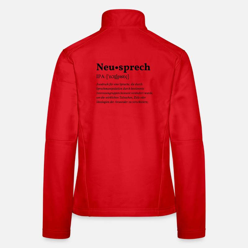 NeuSprech Frauen Softshelljacke