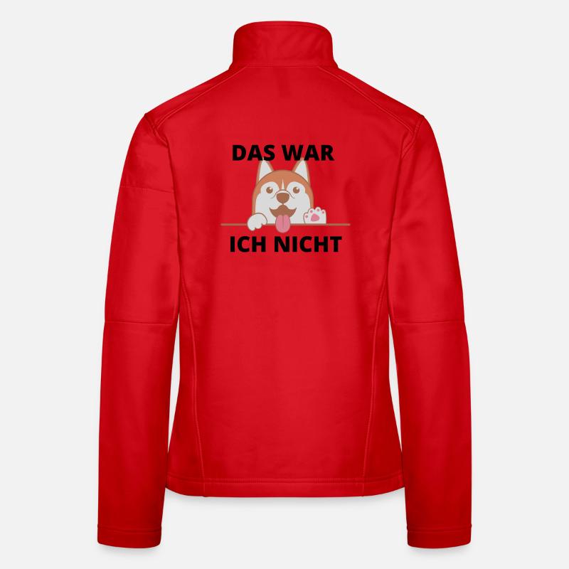 Das war ich nicht Frauen Softshelljacke