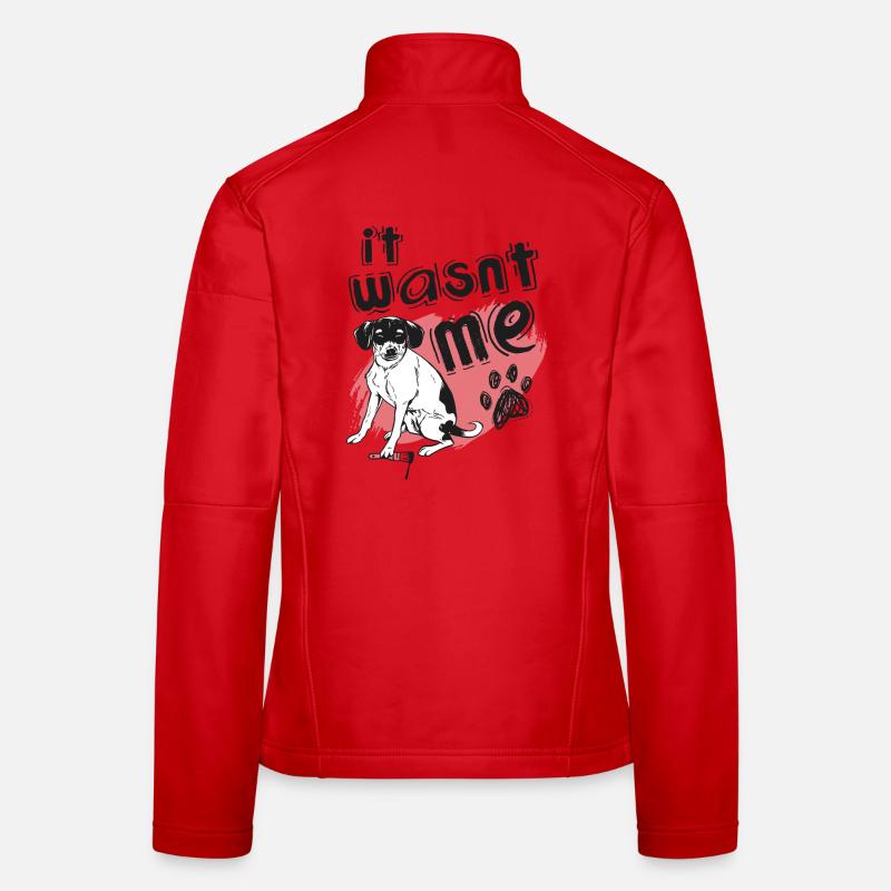 It wasn't me Women's Softshell Jacket
