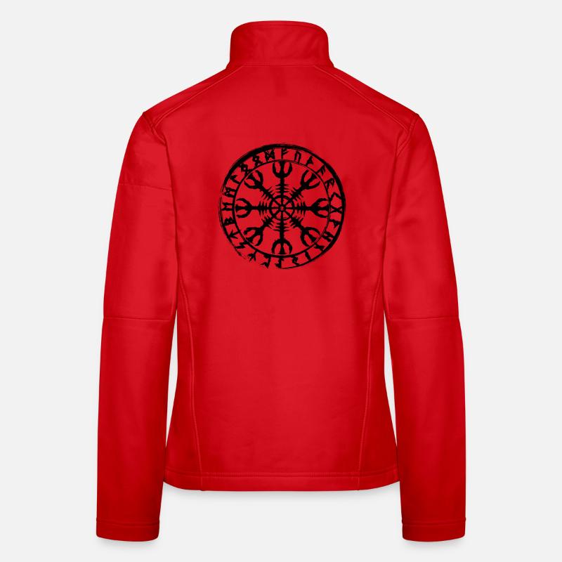 Barre de la crainte Veste en tissu softshell Femme