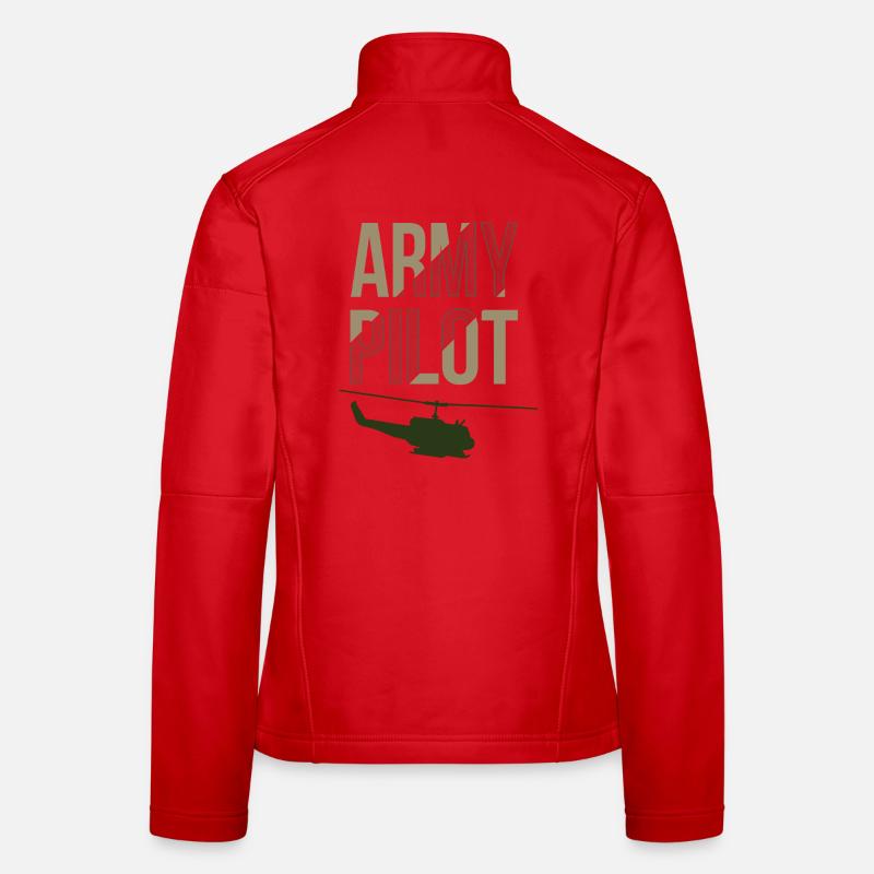 Army Pilot Women's Softshell Jacket