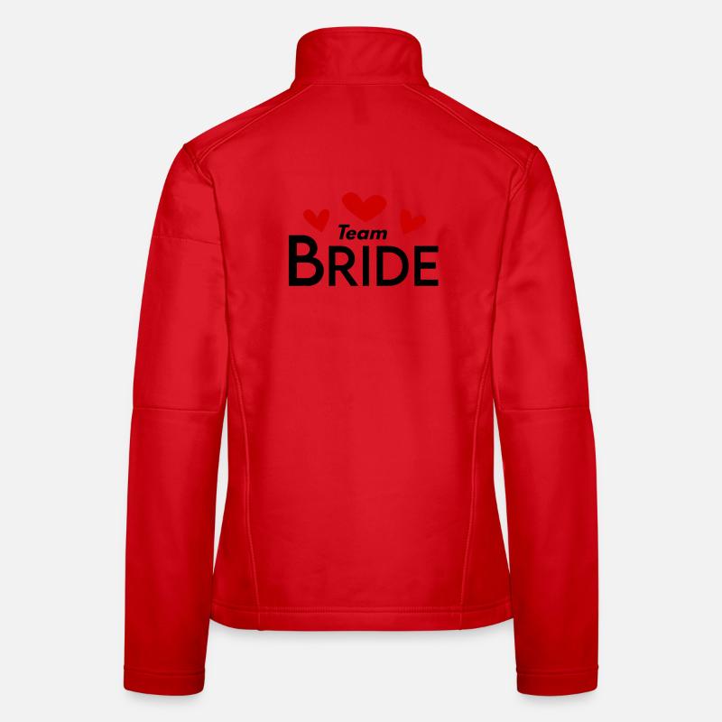 Célébration de mariage de mariage de l’équipe Veste en tissu softshell Femme