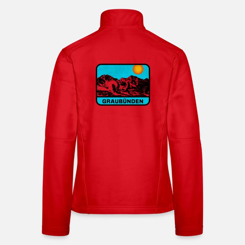 Graubünden Panorama Sun's Edge Women's Softshell Jacket