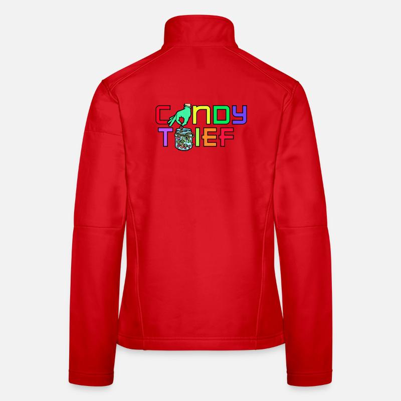 Sweet Candy Candy Dessert Statement Women's Softshell Jacket