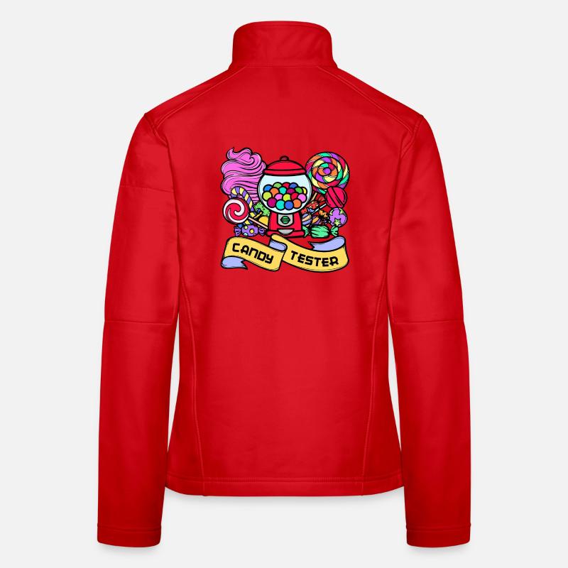 Sweets Candy Delicious Dessert Statement Sweet Women's Softshell Jacket