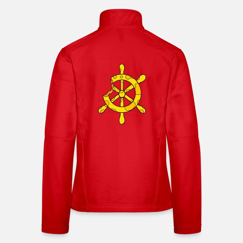 Volant Fromage Veste en tissu softshell Femme