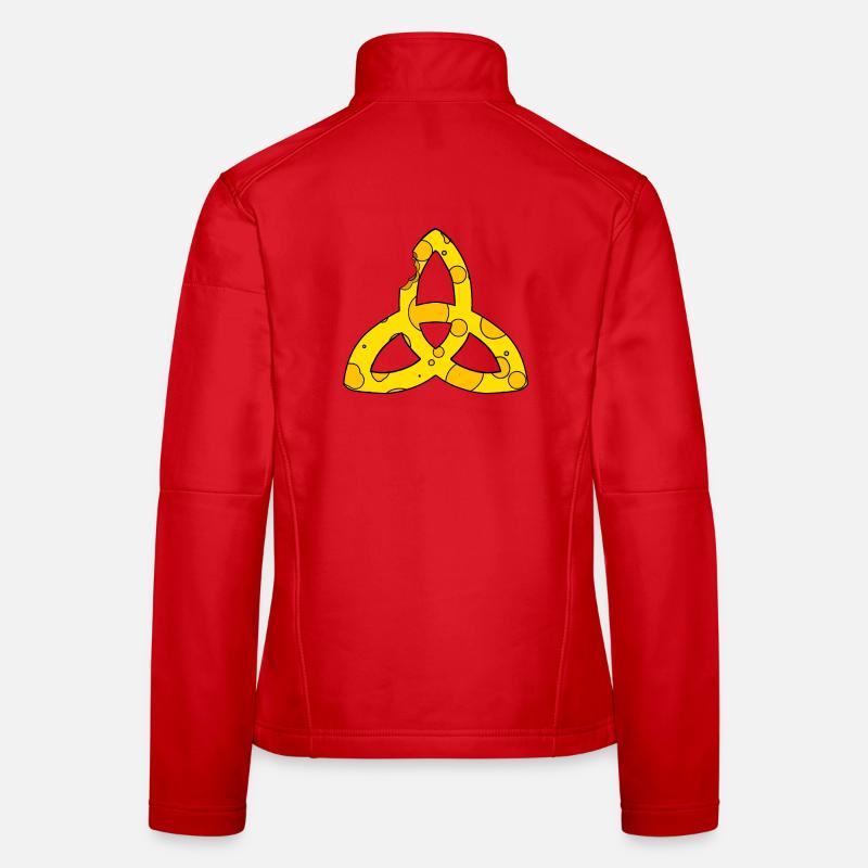 Celtic symbol Triqueta Endless gift Women's Softshell Jacket