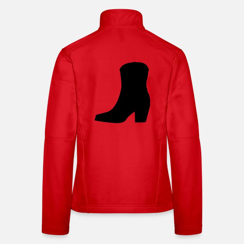 botte western dames Veste en tissu softshell Femme