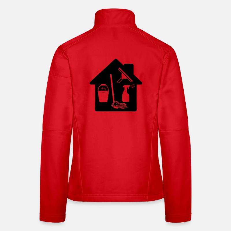 Logo schoomaker with tools in cottage Women's Softshell Jacket