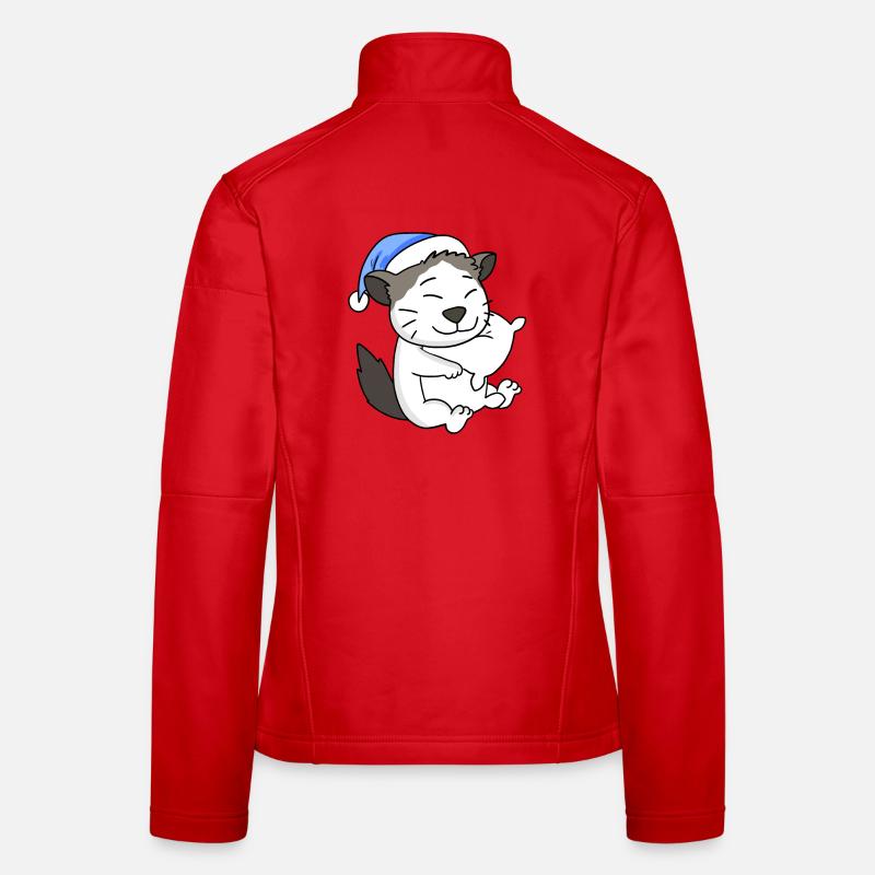 Katze Katzenrasse Ragdoll Frauen Softshelljacke