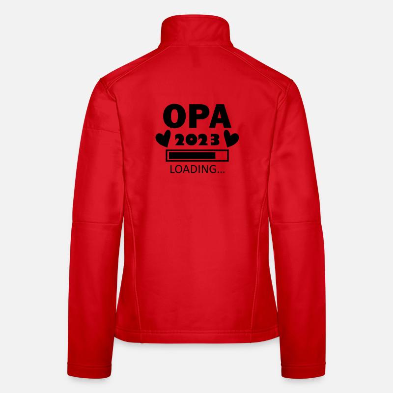 Opa loading 2023 - Opa werden - Bald Opa Frauen Softshelljacke