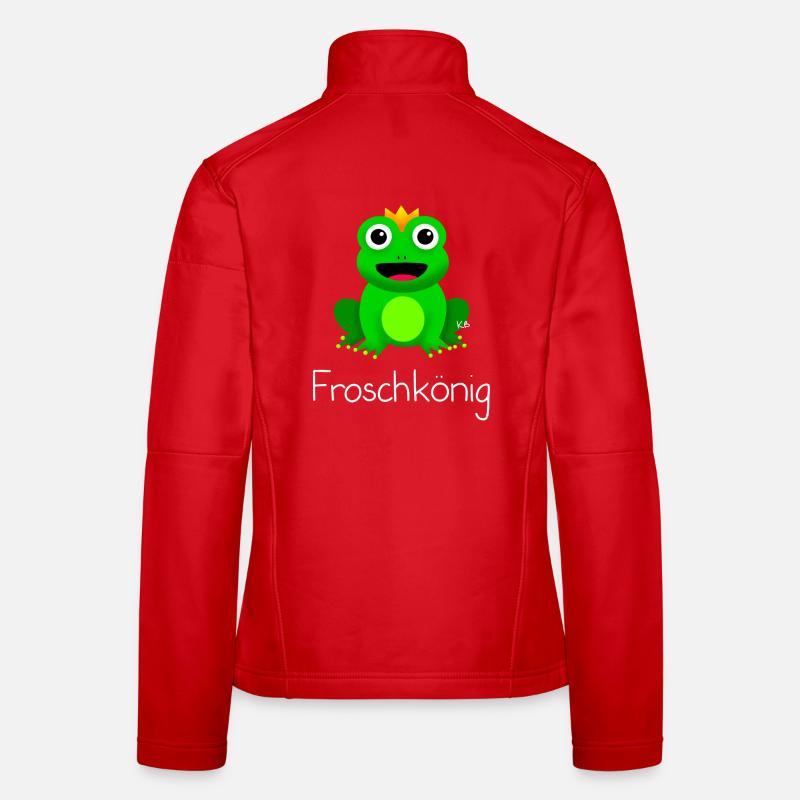 Froschkönig Frauen Softshelljacke